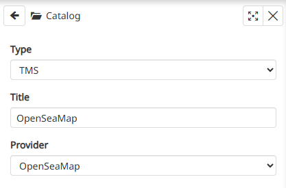 Catalog Services - MapStore